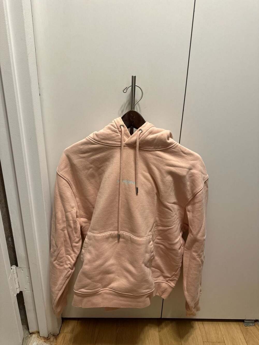 The Kooples Powder Pink Logo Hoodie Size 2